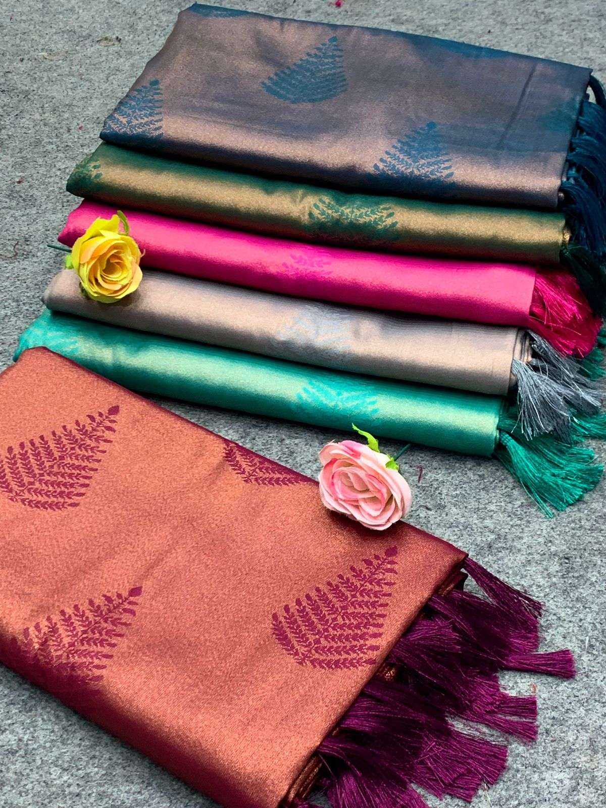 NILGIRI BY ASLIWHOLESALE DESIGNER SOFT SILK SAREES