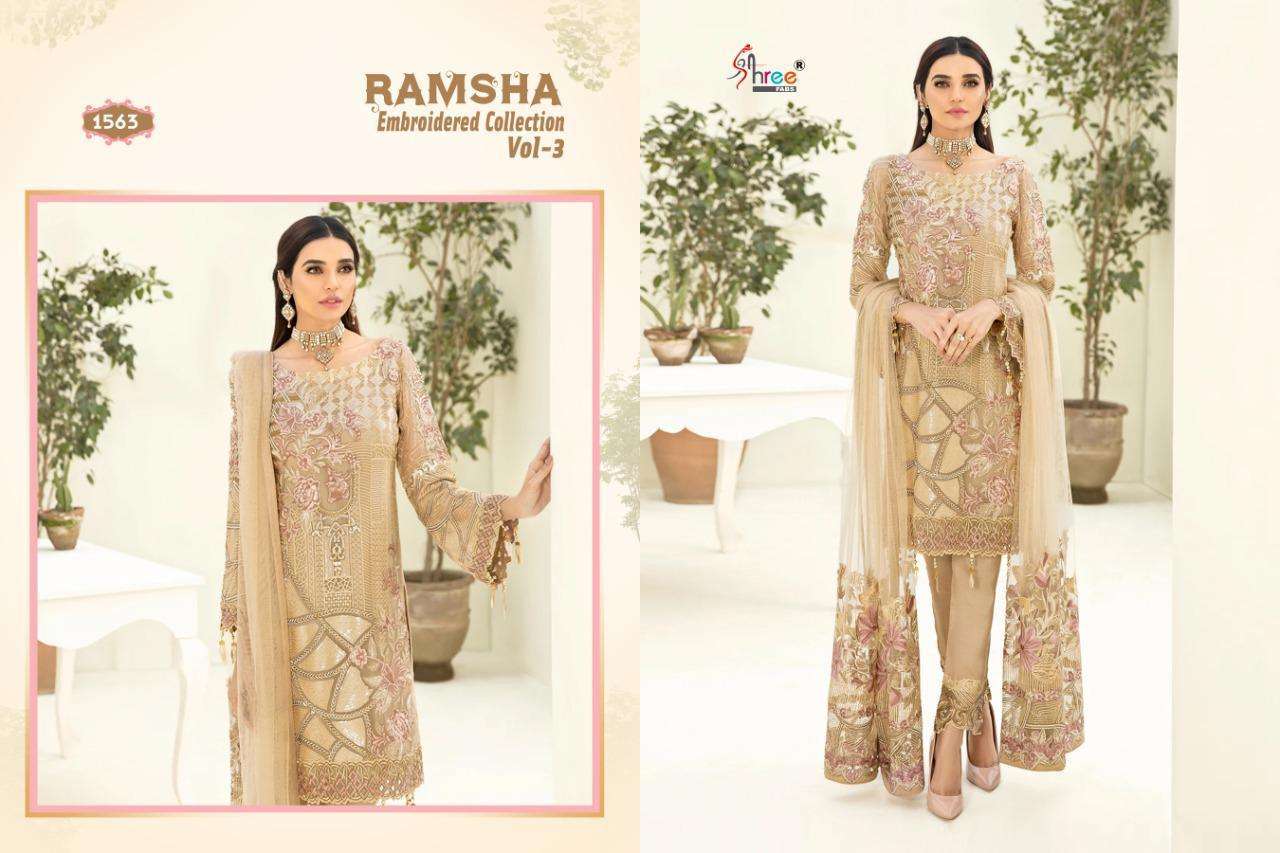 RAMSHA 1563 HIT DESIGN BY SHREE FABS GEORGETTE PKISTANI DRESS