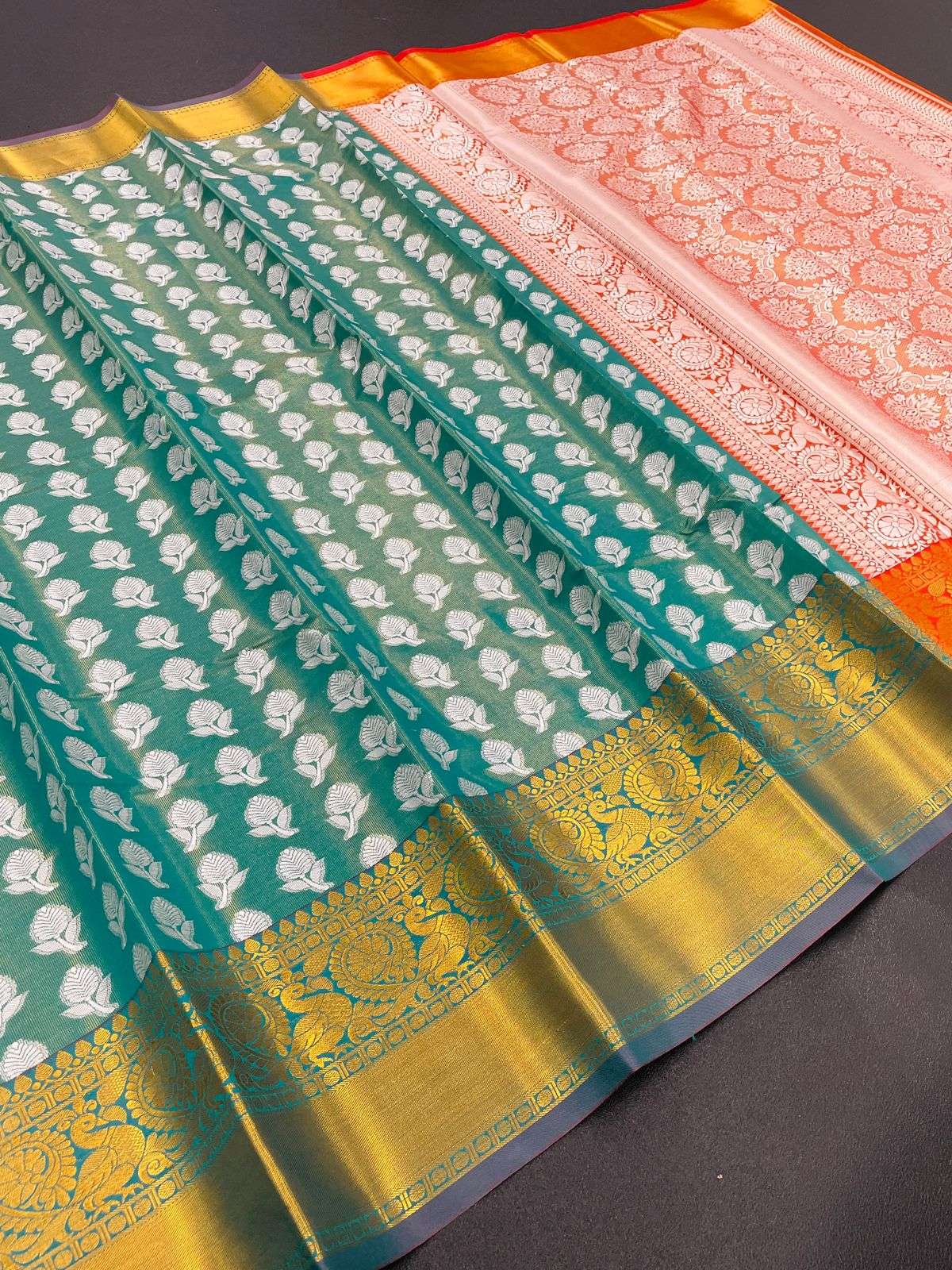 ROSHANI BY ASLIWHOLESALE DESIGNER TISSUE SILK SAREES