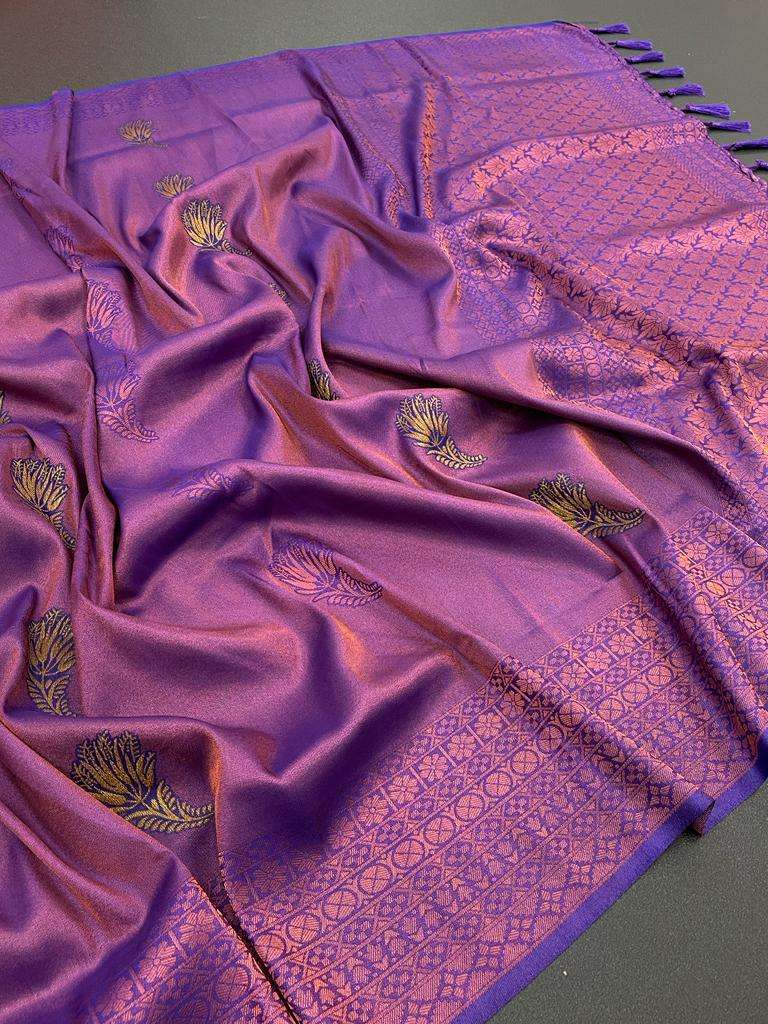 RUKMANI BY ASLIWHOLESALE DESIGNER KUBERA PATTU SILK SAREES