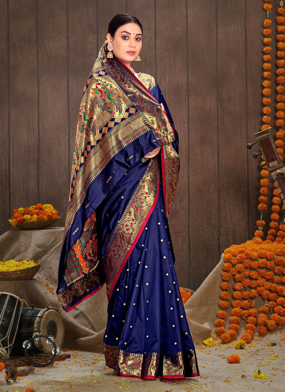 SARIKA SILK BY SANGAM PRINTS 2299 TO 2304 SEIES PAITHANI SILK SAREES