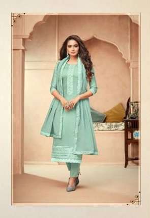 SHIZA BY MAISHA 3135 TO 3141 SERIES SILK EMBROIDERY STITCHED DRESSES