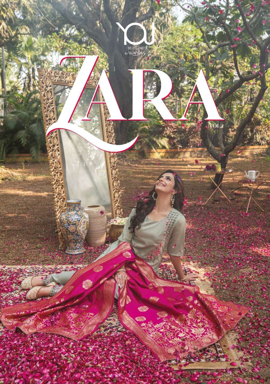 ZARA VOL-2 BY YOU 201 TO 207 SERIES SILK EMBROIDERY STITCHED DRESSES