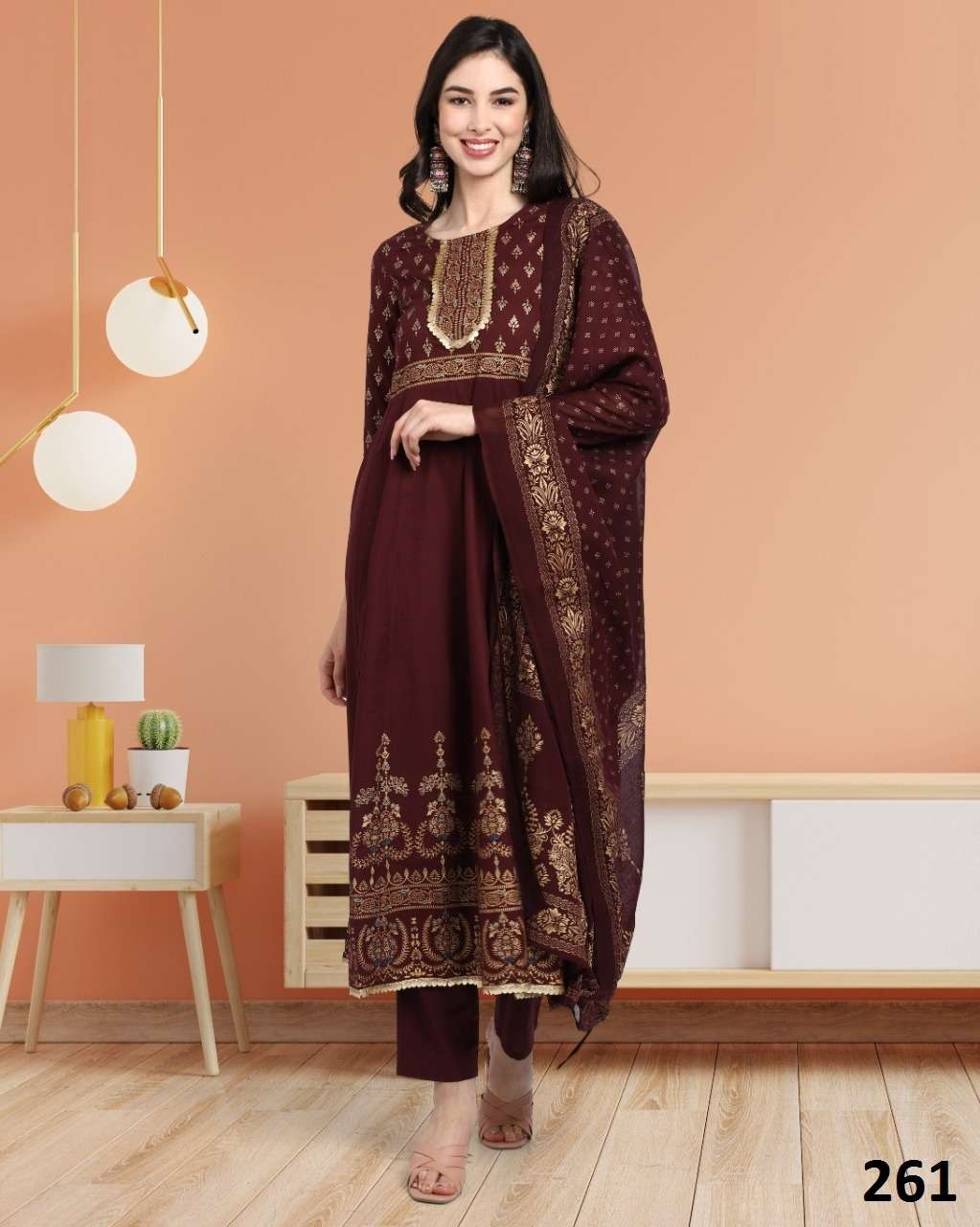 PATANG BY ASLIWHOLESALE RAYON WORK STITCHED DRESSES