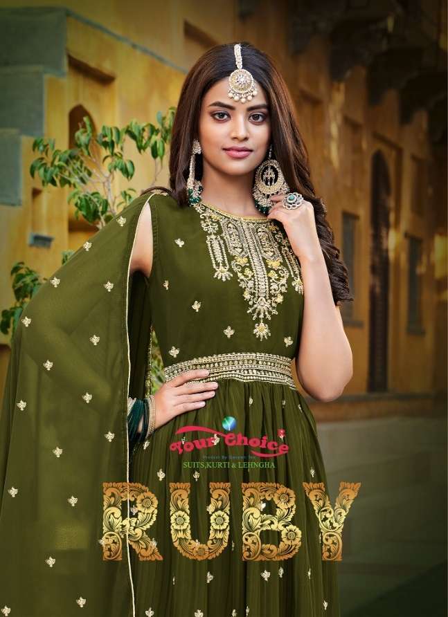 RUBY BY YOUR CHOICE 1001 TO 1006 SERIES READYMADE SHARARA DRESSES