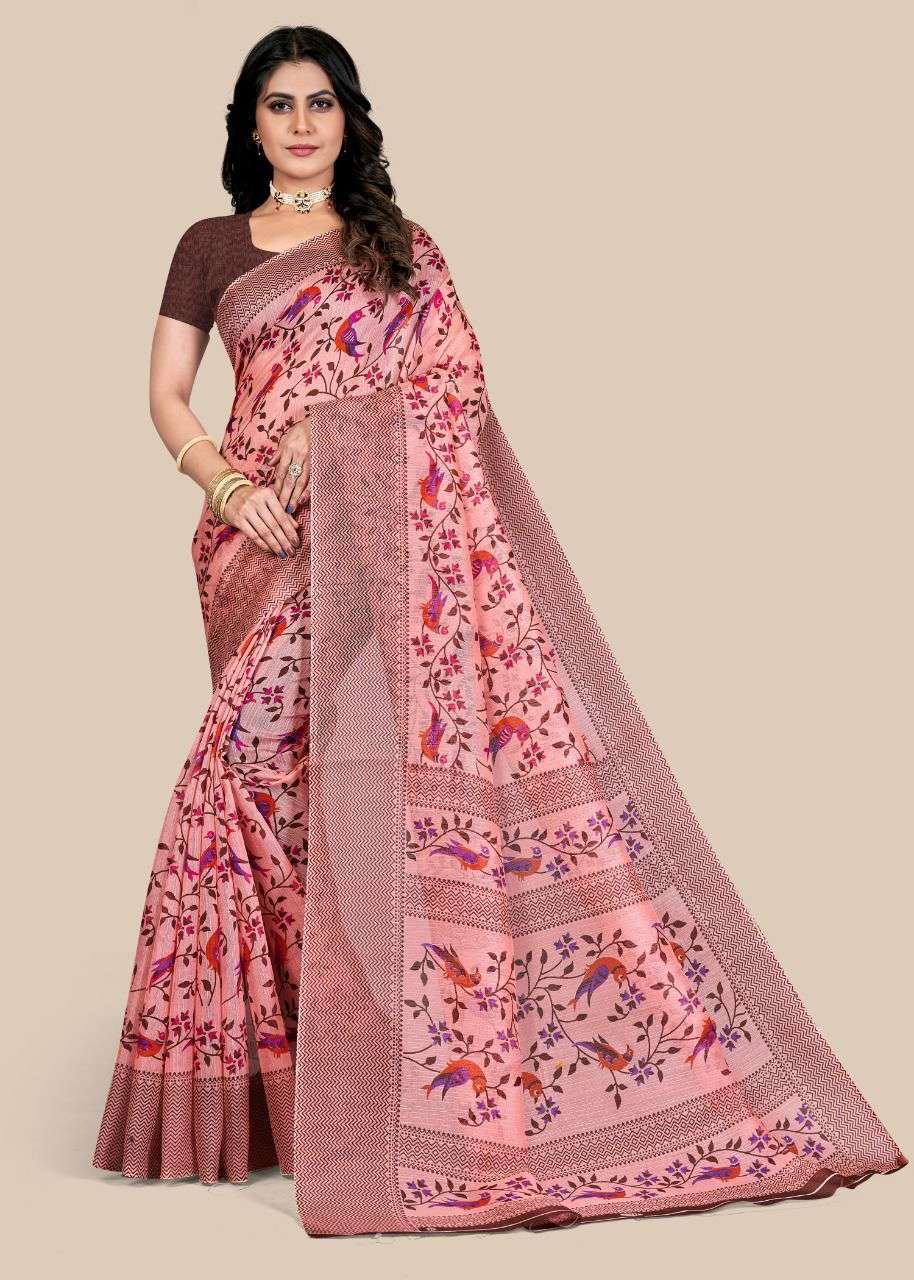 RUTVA VOL-2 BY ASLIWHOLESALE BHAGALPURI SILK SAREES