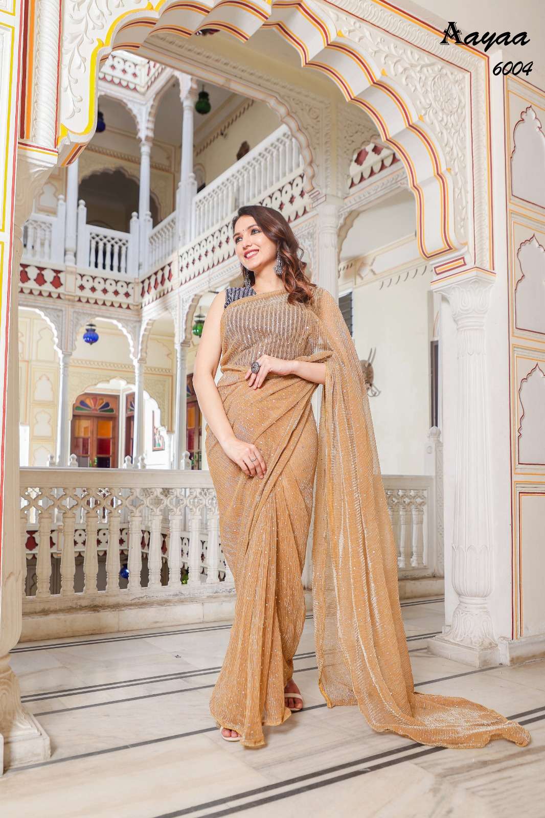 AAYAA AARADHNA VOL-6 BY ASLIWHOLESALE SILK SAREES 