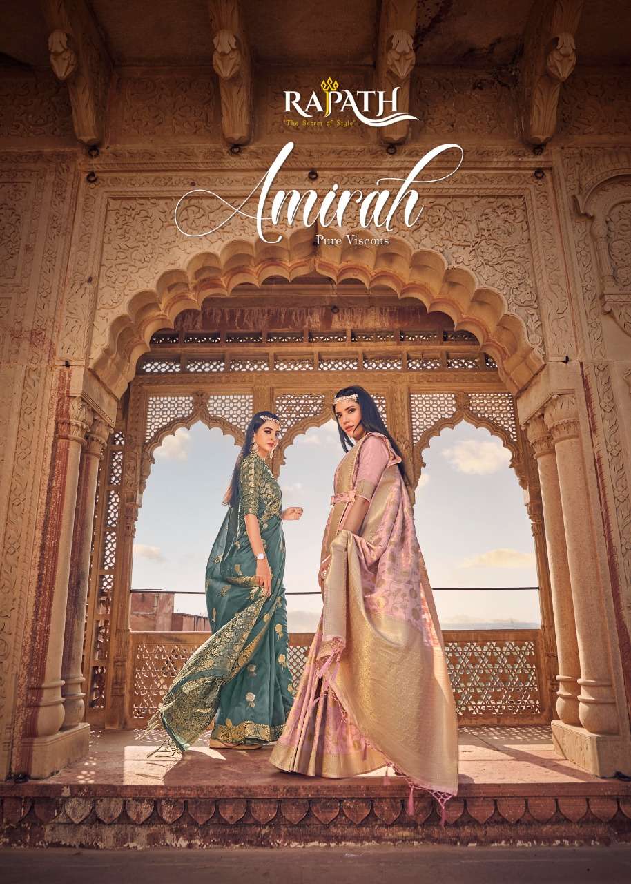 AMIRAH BY RAJPATH 60001 TO 60006 SERIES SOFT SILK SAREES