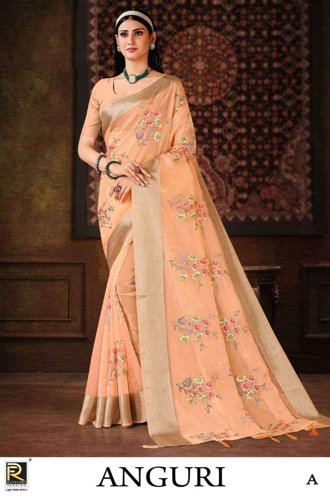 ANGURI BY RONISHA FASHION SERIES DESIGNER SILK SAREES