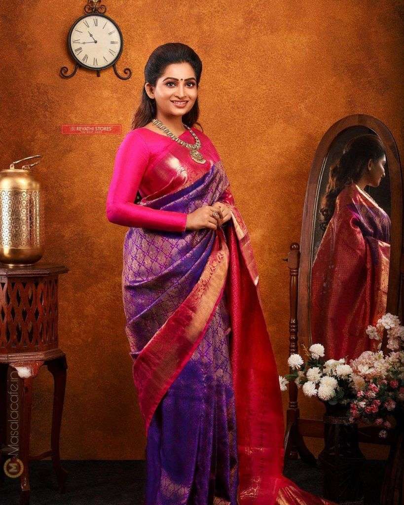 AROHI BY ASLIWHOLESALE DESIGNER KANCHIPURAM SILK SAREES