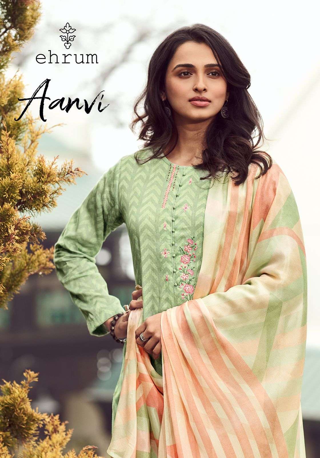 EHRUM AANVI BY VARSHA 11 TO 13 SERIES PURE COTTON EMBROIDERY DRESSES