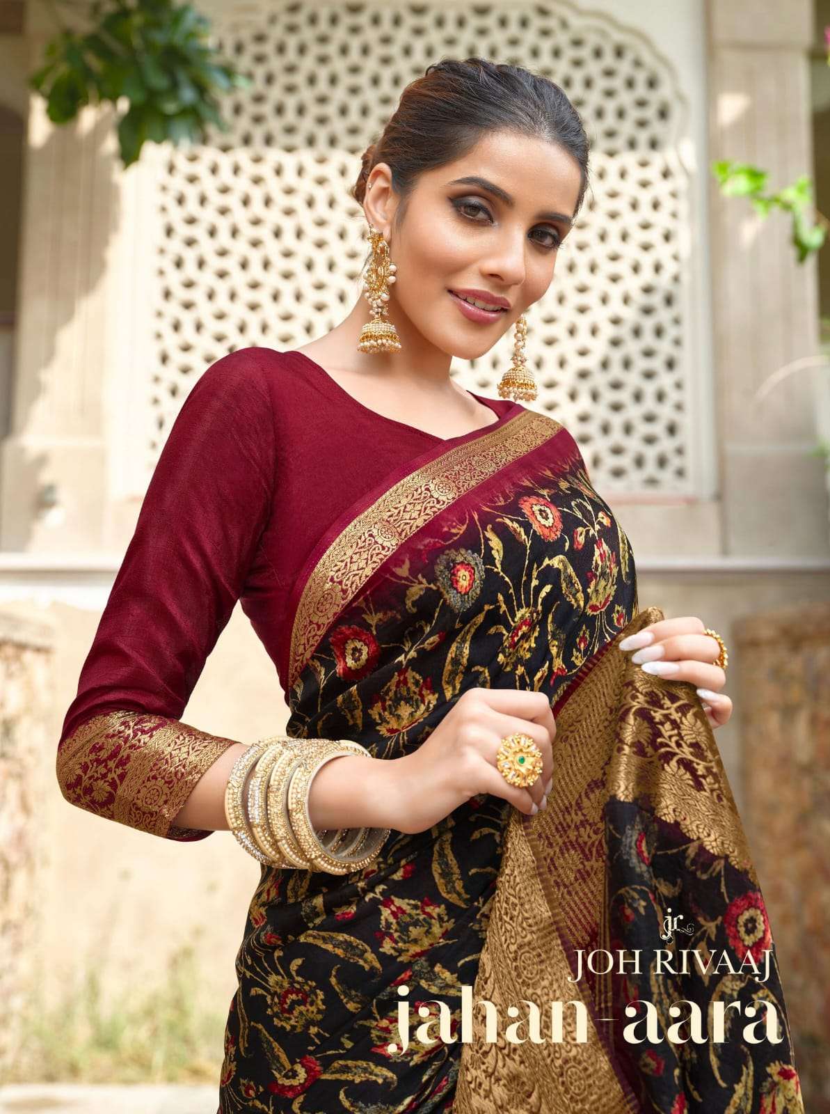 Multi Colour Joganiya Joh Rivaaj New Latest Designer Printed Ethnic Wear  Digital Saree Collection 13006 - The Ethnic World
