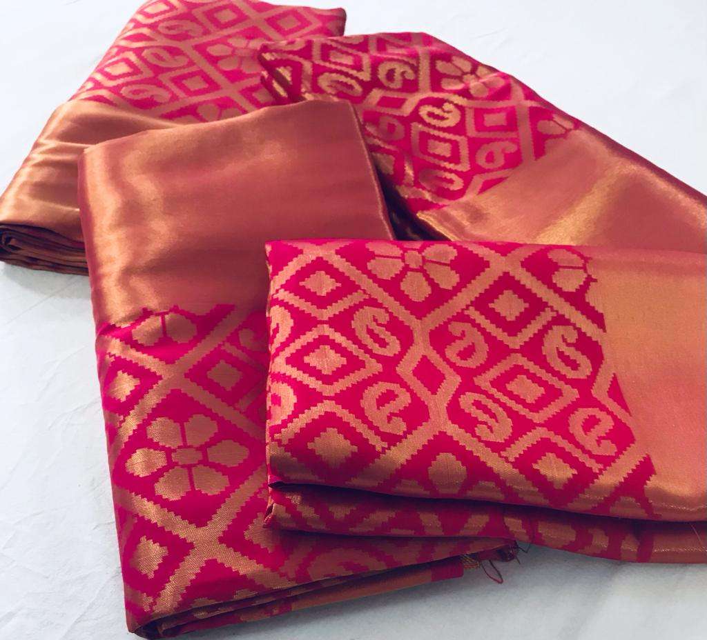 KANCHIVARAM SILK BY ASLIWHOLESALE DESIGNER SILK SAREE