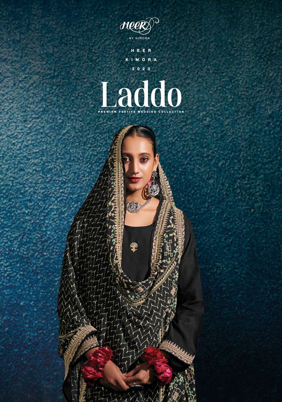 LADDO BY HEER 8951 TO 8958 SERIES HEAVY DESIGNER MODAL SILK DRESSES