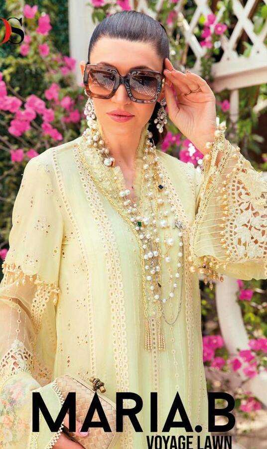 MARIA.B VOYAGE LAWN BY DEEPSY SUITS 2091 TO 2095 SERIES COTTON PAKISTANI DRESSES