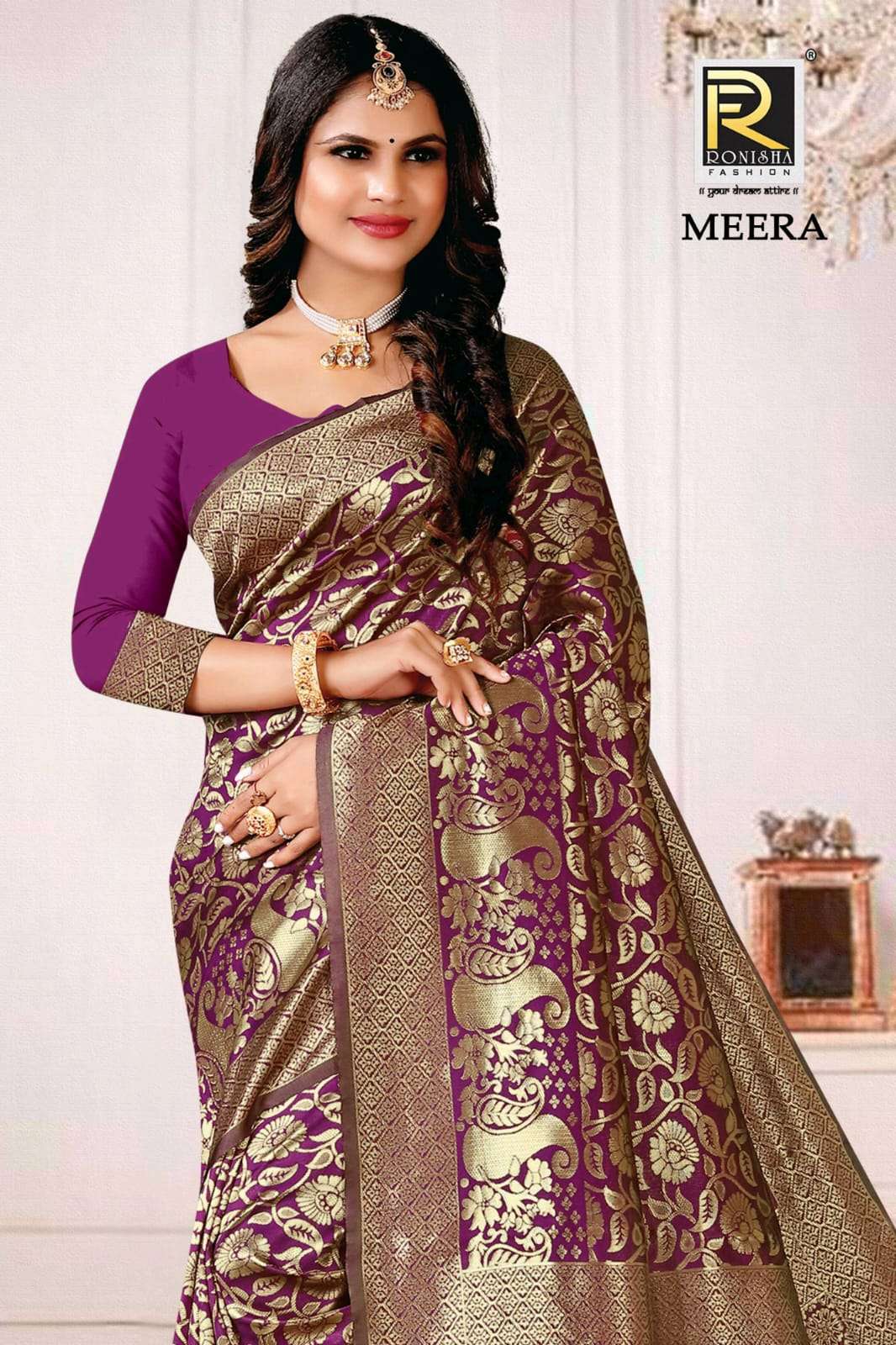 MERRA BY RONISHA FASHION DESIGNER SILK SAREES