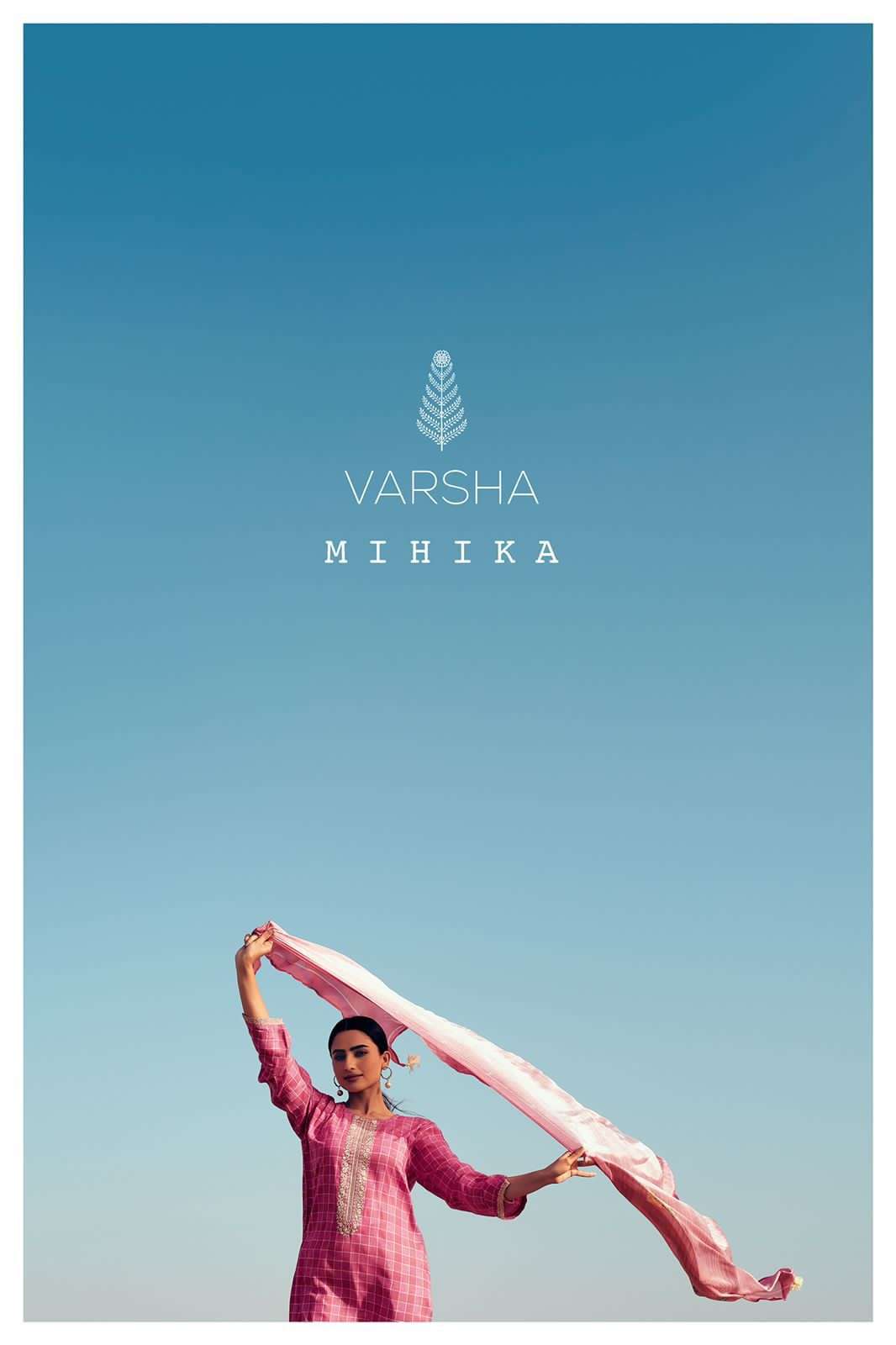 MIHIKA BY VARSHA 01 TO 04 SERIES PURE COTTON EMBROIDERY DRESSES