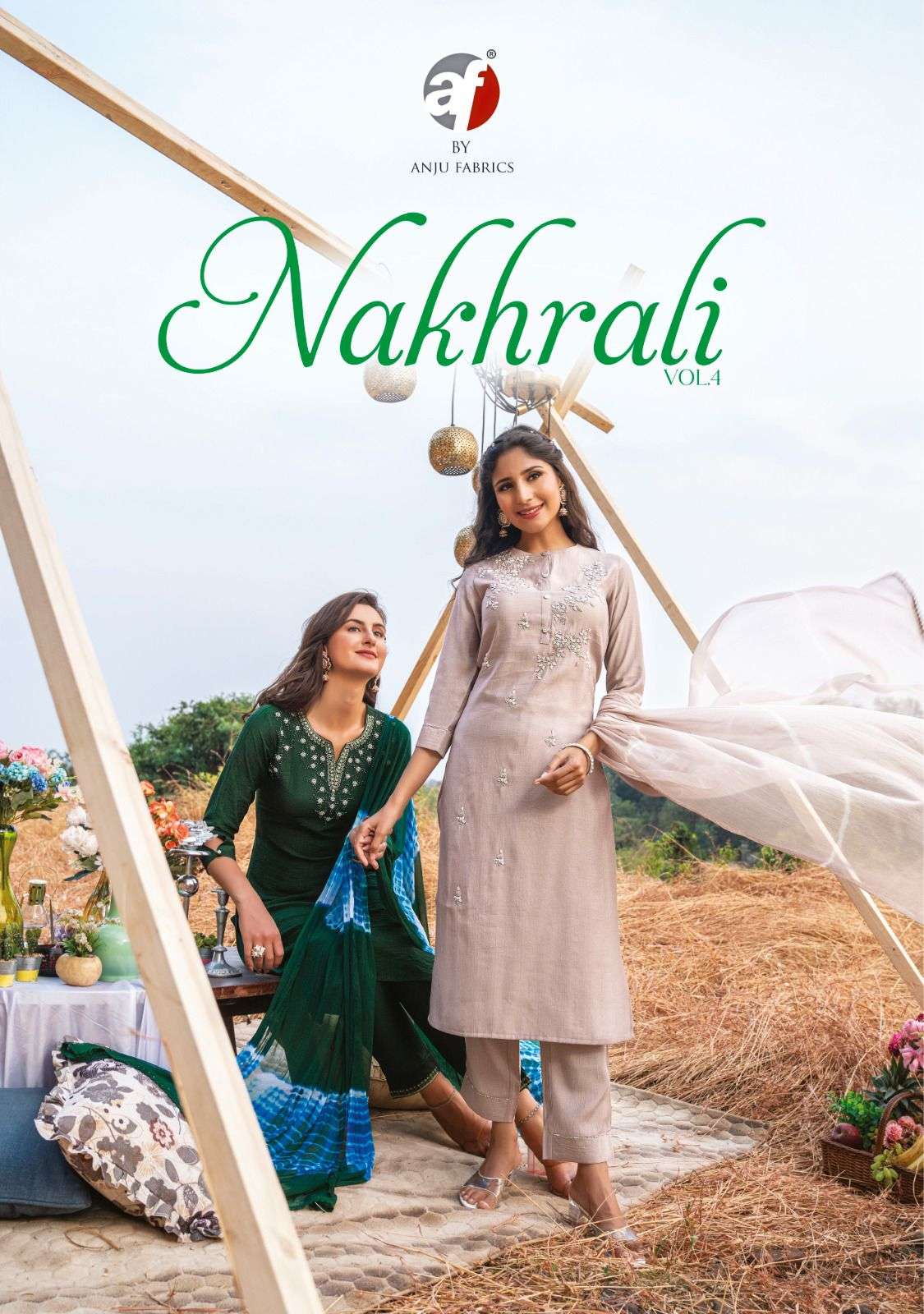 NAKHRALI VOL-04 BY ASLIWHOLESALE 2711 TO 2716 SERIES VISCOSE DRESSES