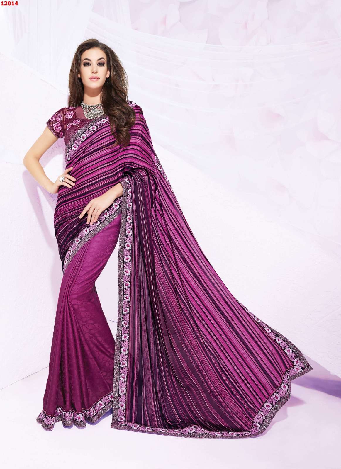 NAVYA BY ASLIWHOLSALE DESIGNER DIGITAL PRINT SAREES