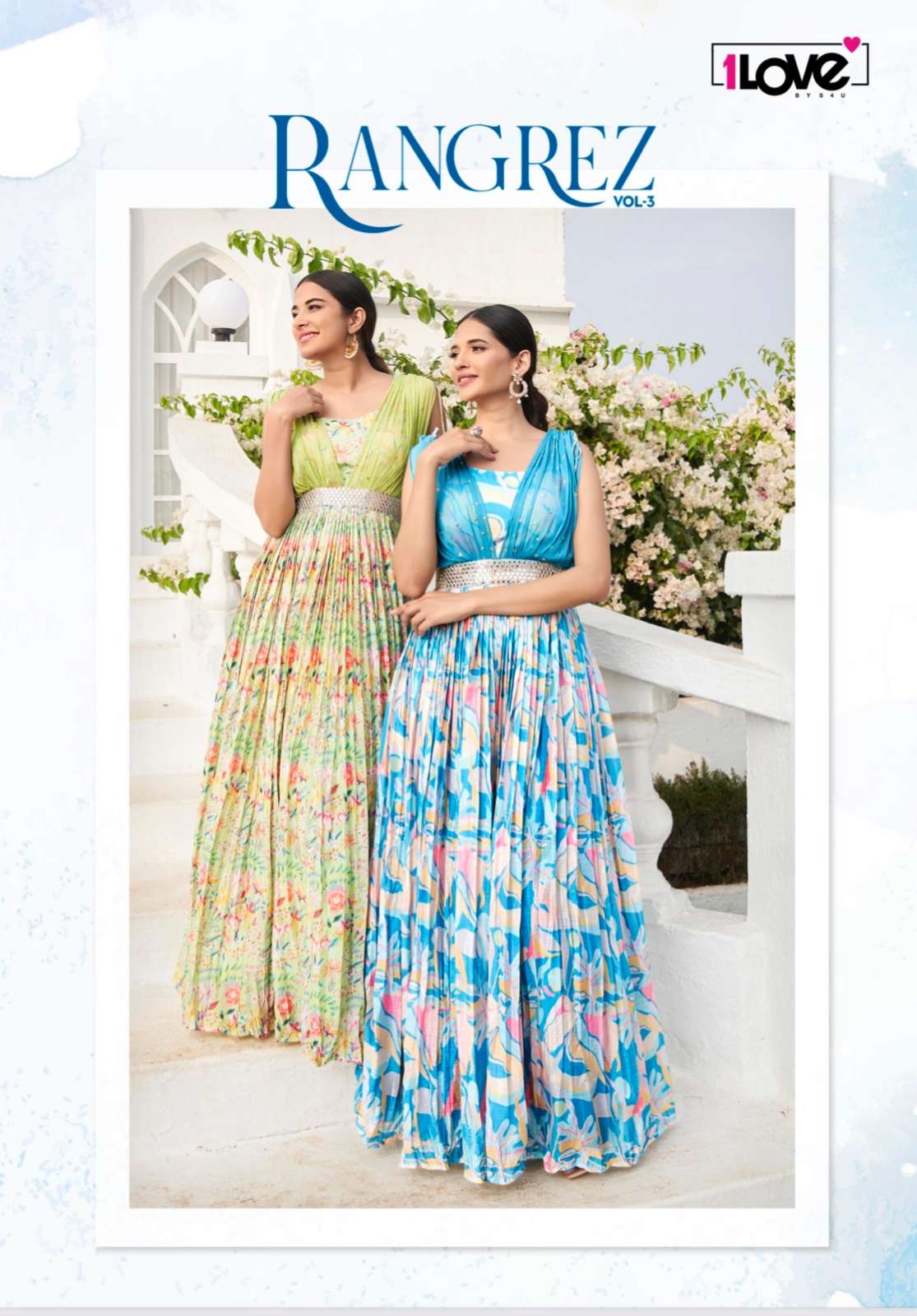 RANGREZ VOL-3 BY 1LOVE RG01 TO RG05 SERIES OF DESIGNER GOWNS