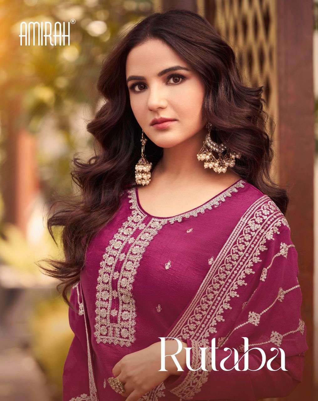 RUTABA BY AMIRAH 16081 TO 16086 SERIES HEAVY DOLA SILK EMBROIDERY DRESSES