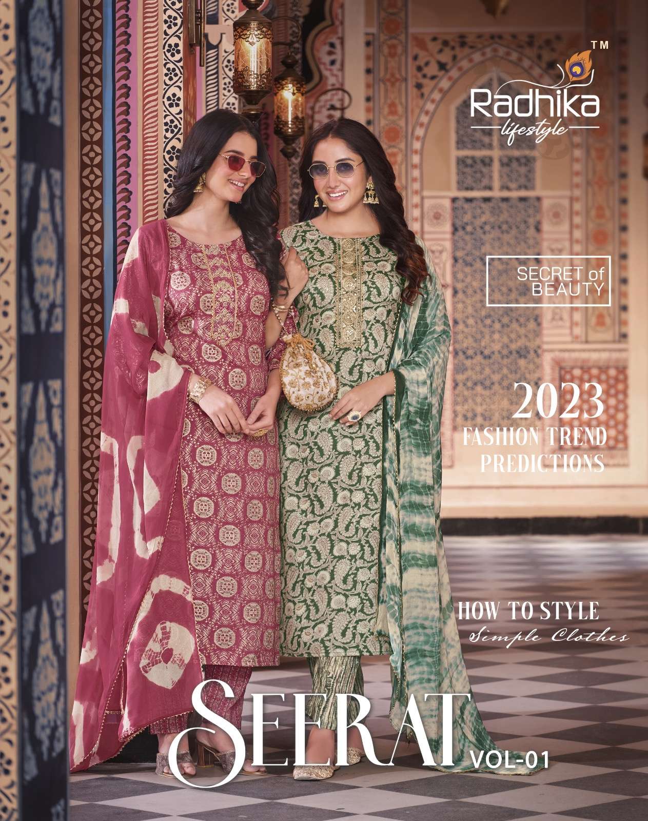 SEERAT VOL-1 BY RADHIKA LIFESTYLE 1001 TO 1008 SERIES RAYON STITCHED DRESSES