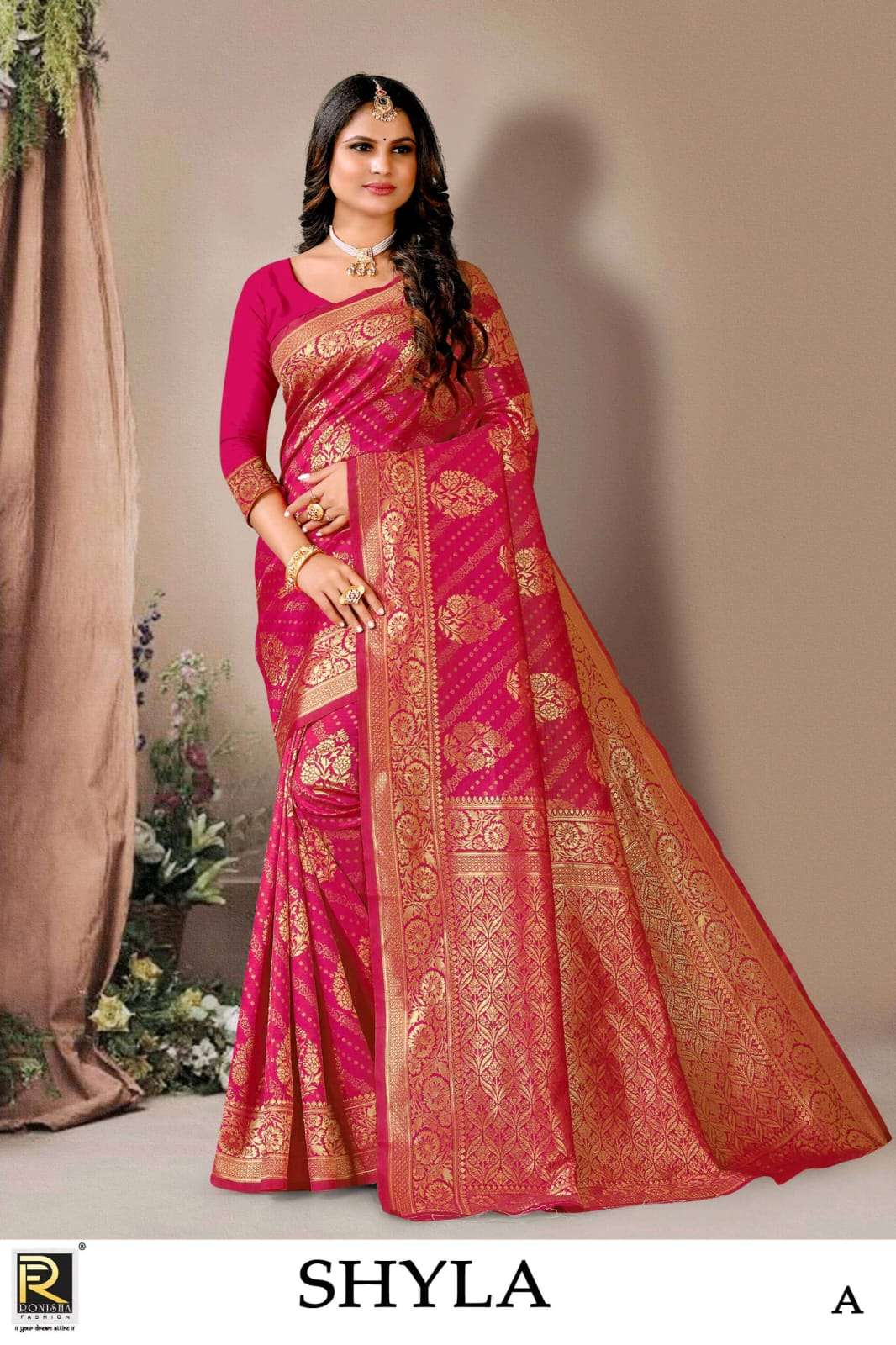 SHYLA BY RONISHA FASHION SERIES DESIGNER SILK SAREES