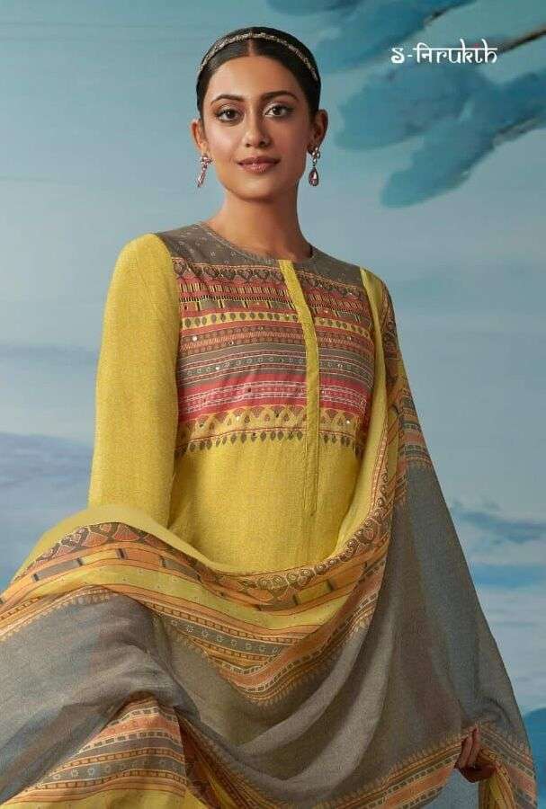 SWARA BY S-NIRUKTH COTTON PRINT WITH HANDWORK DRESSES