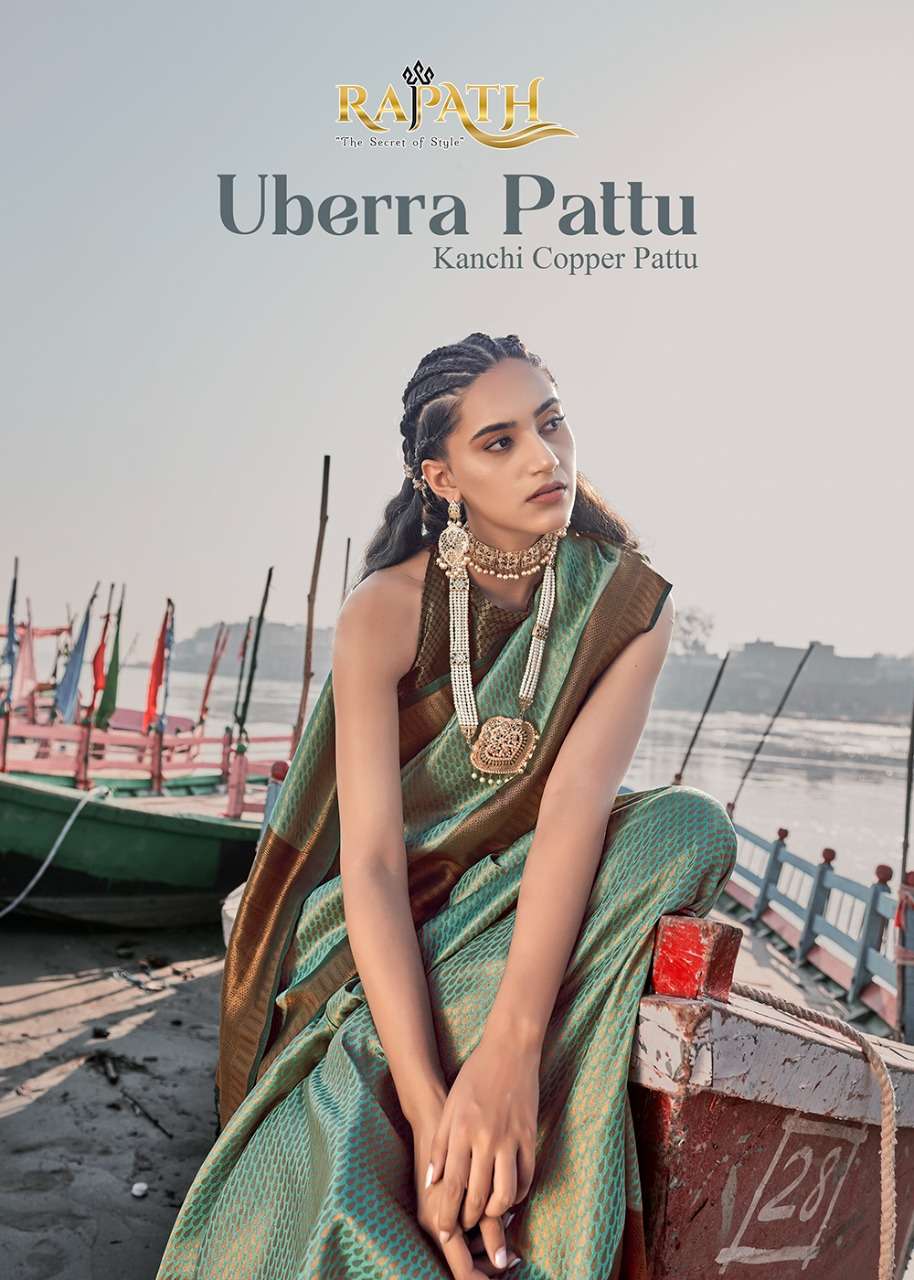 UBERRA PATTU BY RAJPATH 71001 TO 71006 SERIES SOFT SILK WORK SAREES