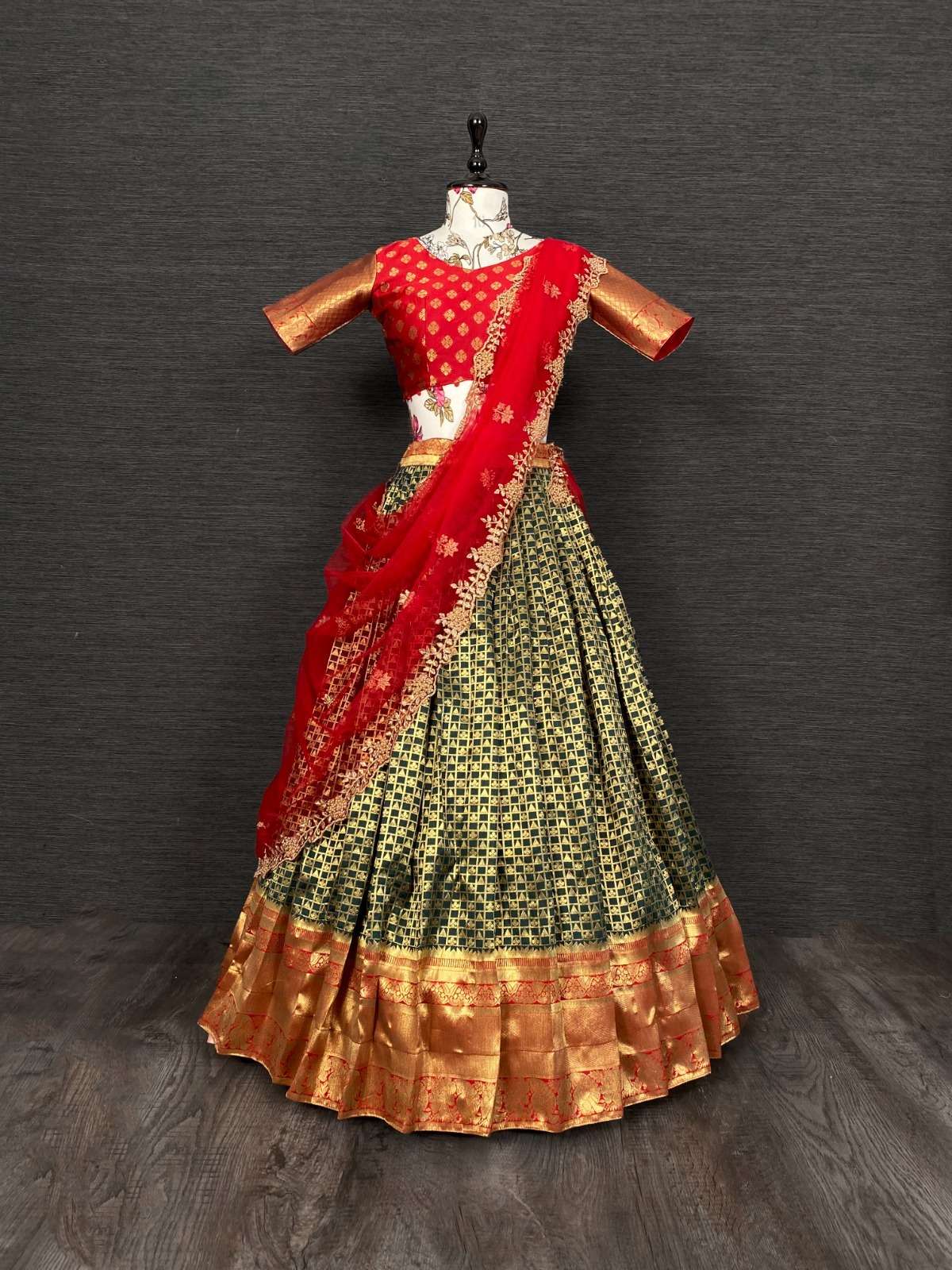 2004 COLOURS BY ASLIWHOLESALE FANCY DESIGNER SATIN SILK LEHENGAS