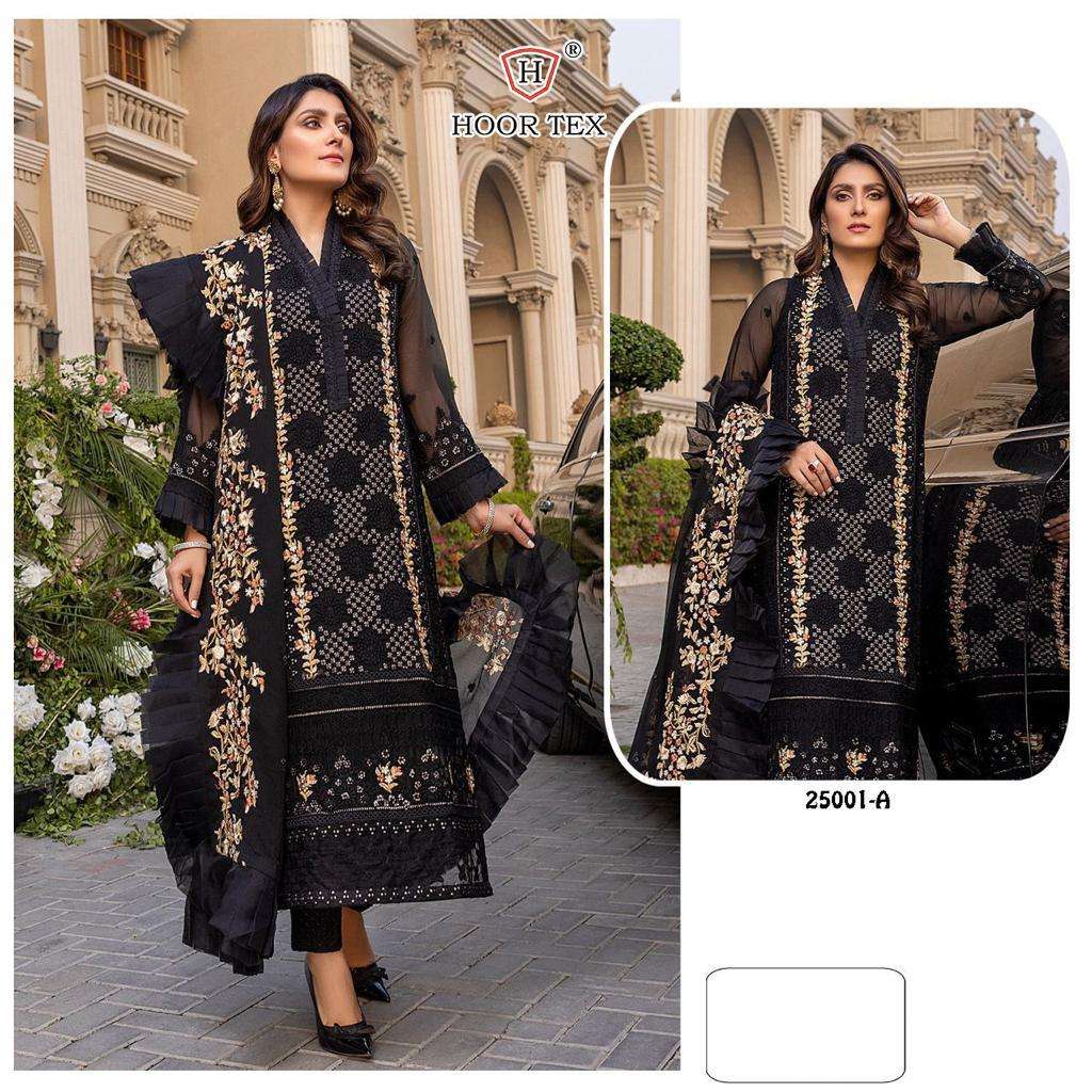 25001 HIT DESIGN BY HOOR TEX HEAVY LAWN COTTON EMBROIDERY PAKISTANI DRESS