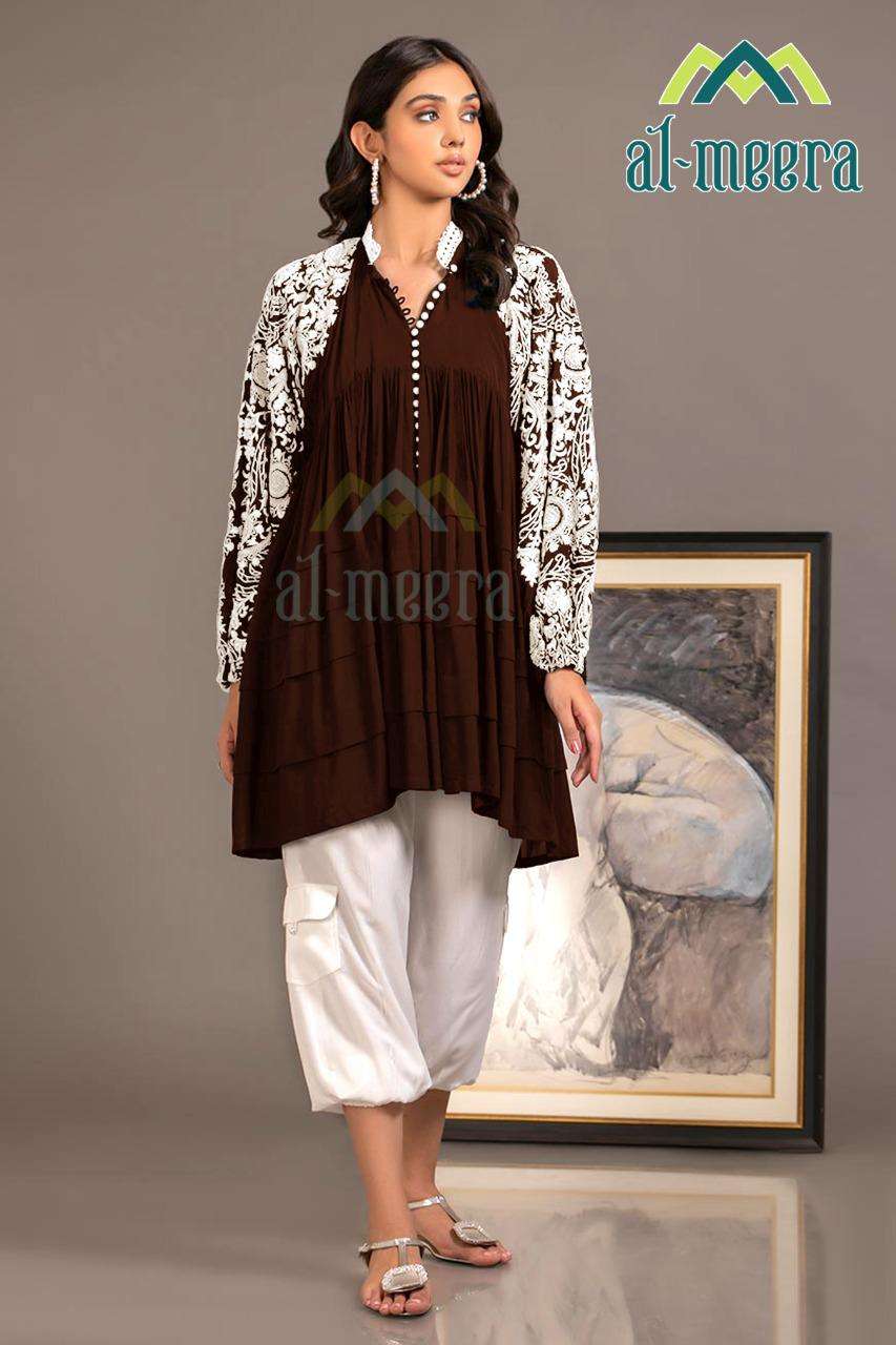 AL-MEERA 1134 COLOURS BY AL-MEERA RAYON STITCHED PAKISTANI DRESSES