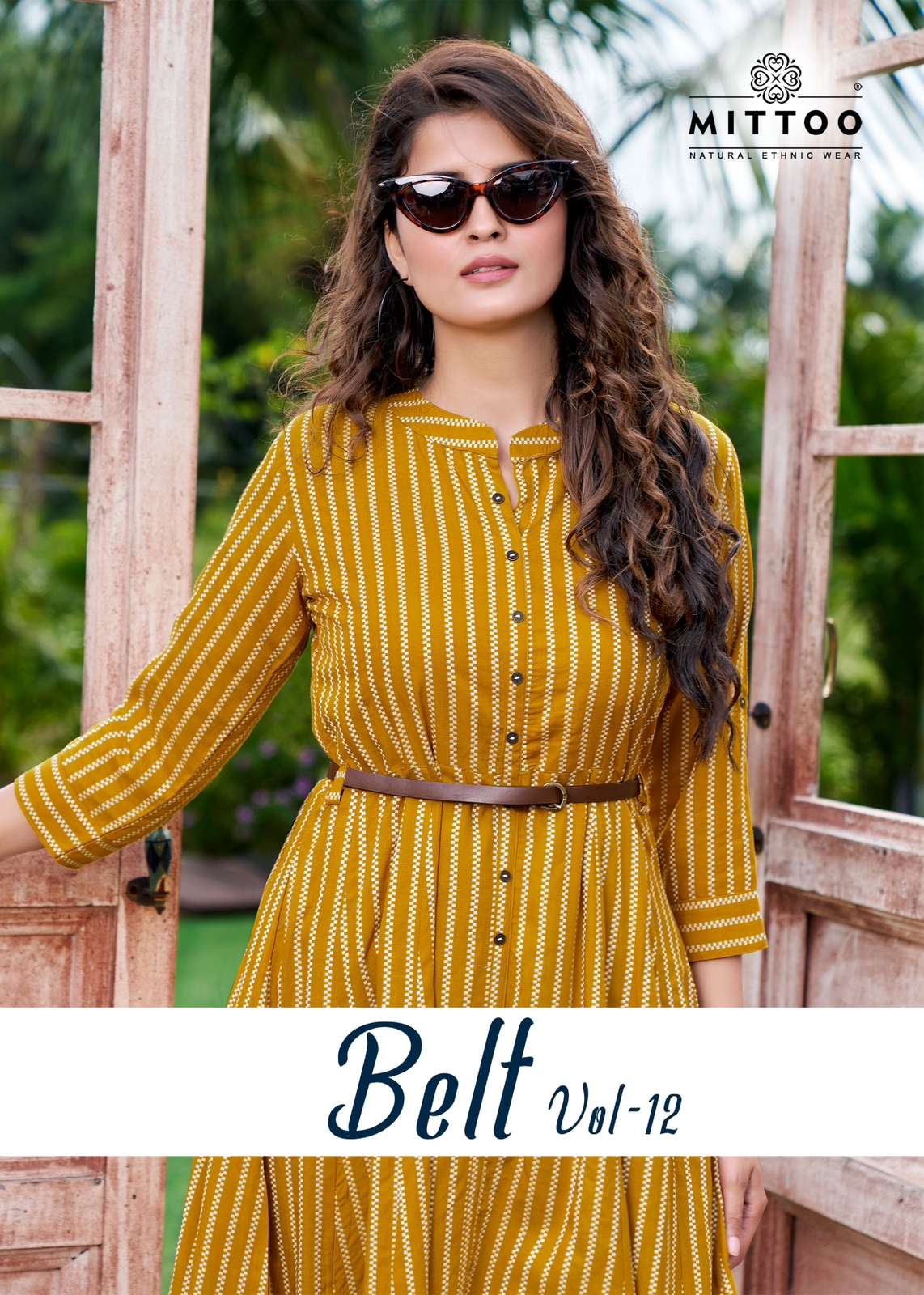 BELT VOL-12 BY MITTOO 1130 TO 1135 SERIES RAYON WORK KURTIS