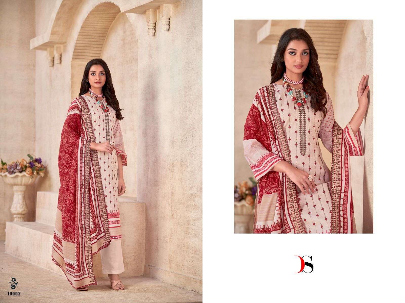 BIN SAEED LAWN 10002 HIT DESIGN BY DEEPSY SUITS  COTTON PAKISTANI DRESSES