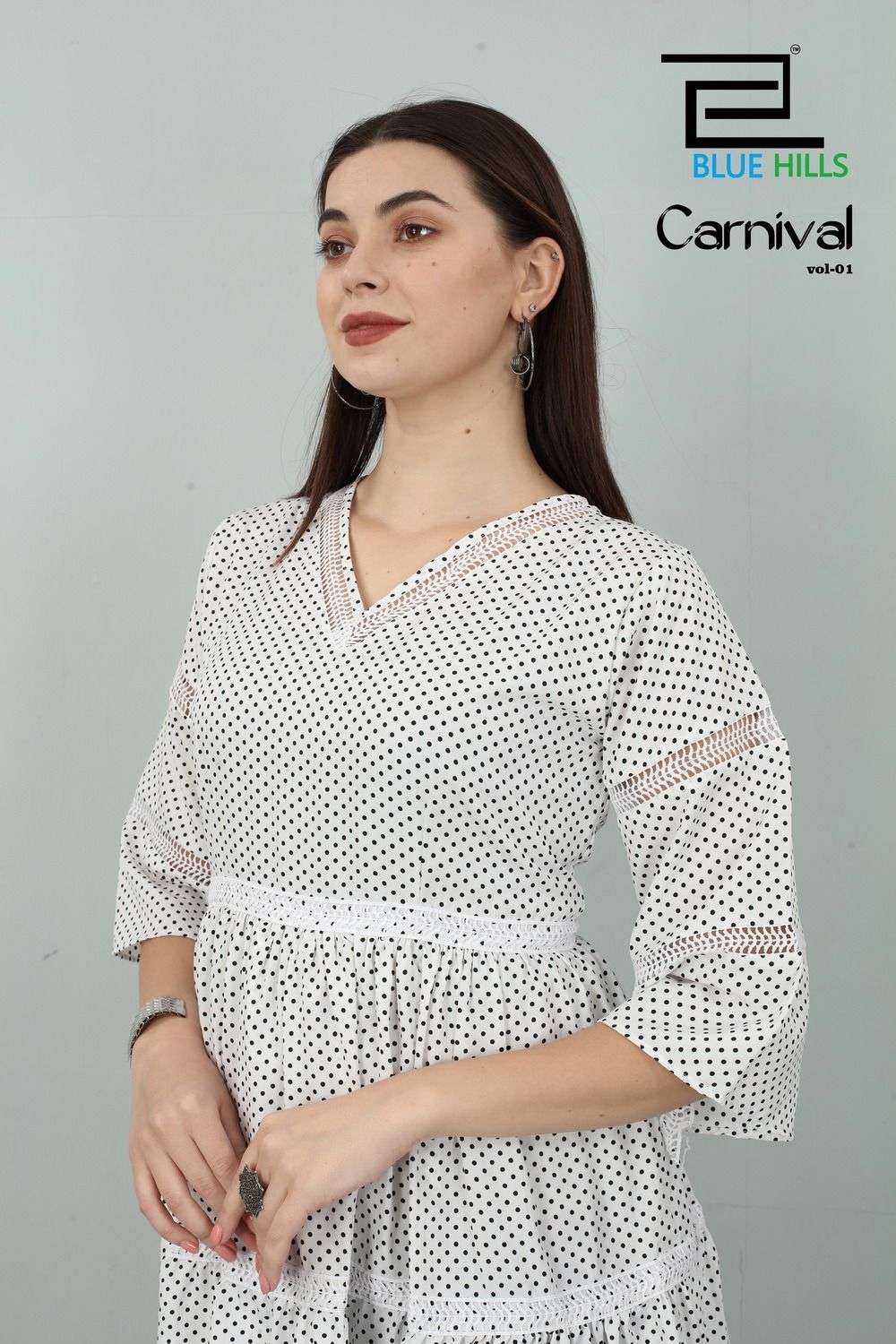 CARNIVAL BY BLUE HILLS 101-A TO 101-F SERIES COTTON CASUAL TOPS