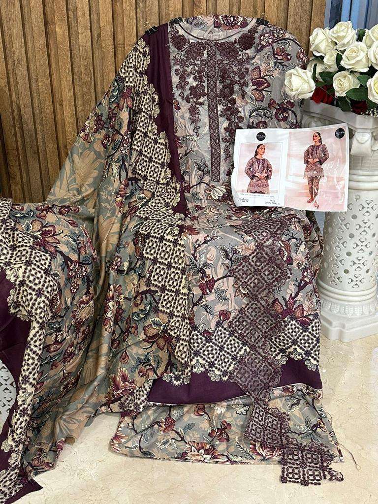 FIRDOUS VOL-08 BY MEHBOOB TEX DESIGNER HEAVY COTTON PAKISTANI DRESS