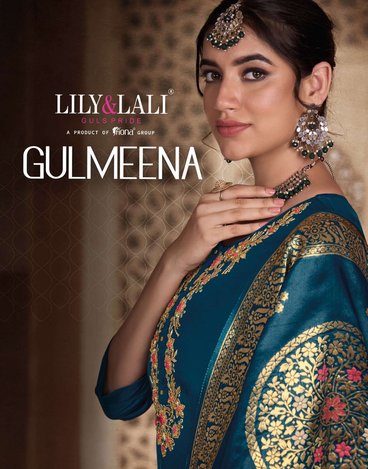 GULMEENA BY LILY AND LALI 11001 TO 11006 SERIES SILK DRESSES