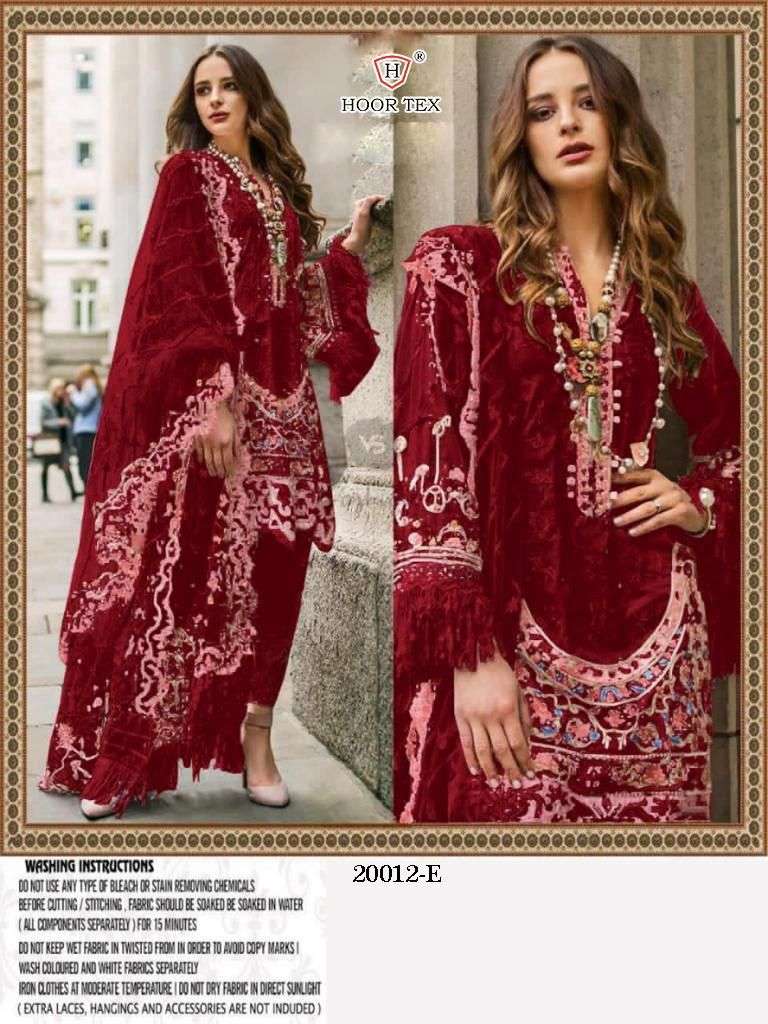 H-20012 HIT DESIGN BY HOOR TEX HEAVY NET PAKISTANI DRESSES