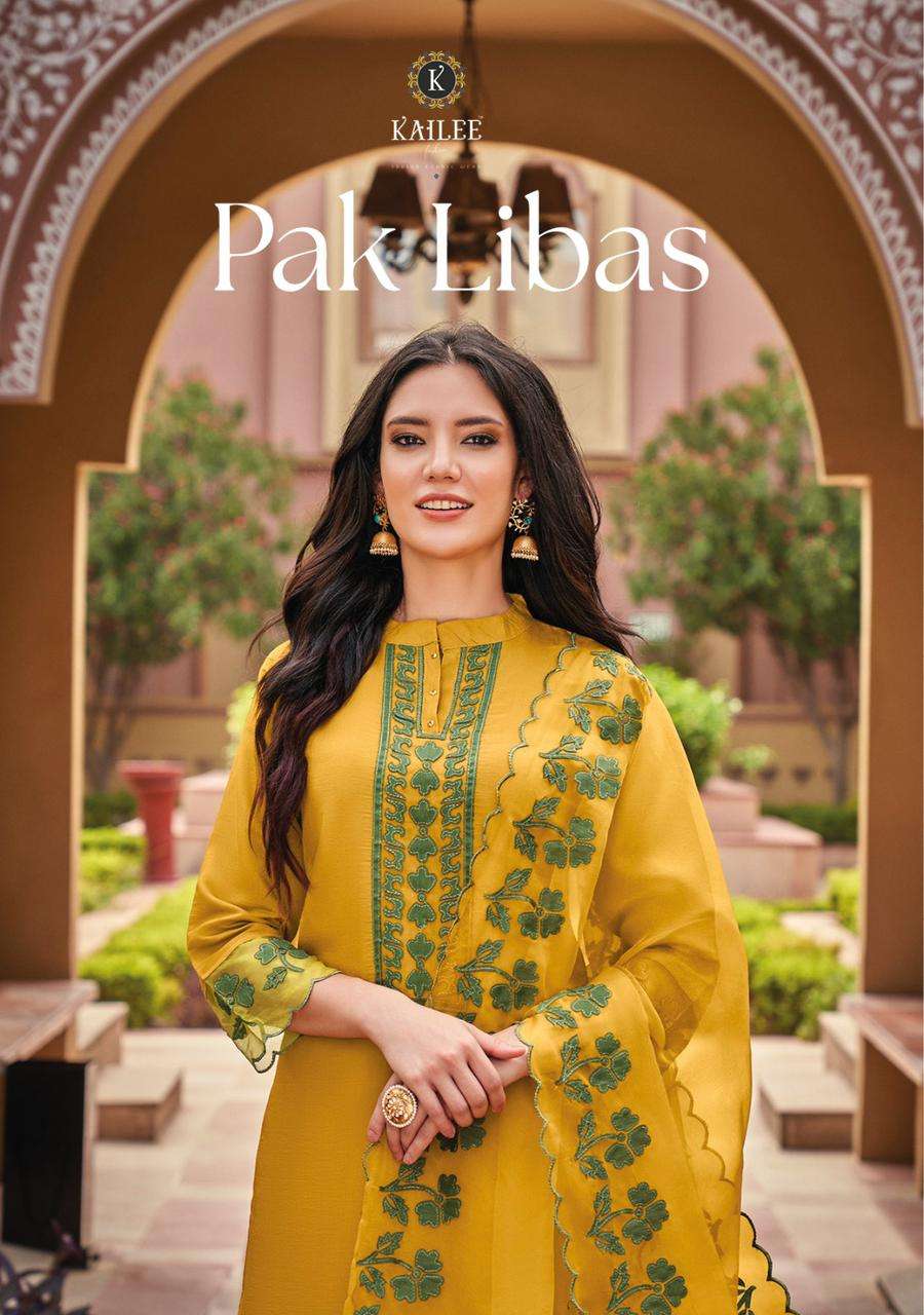 KAILEE PAK LIBAS BY ASLIWHOLESALE 1001 TO 1006 SERIES COTTON DRESSES