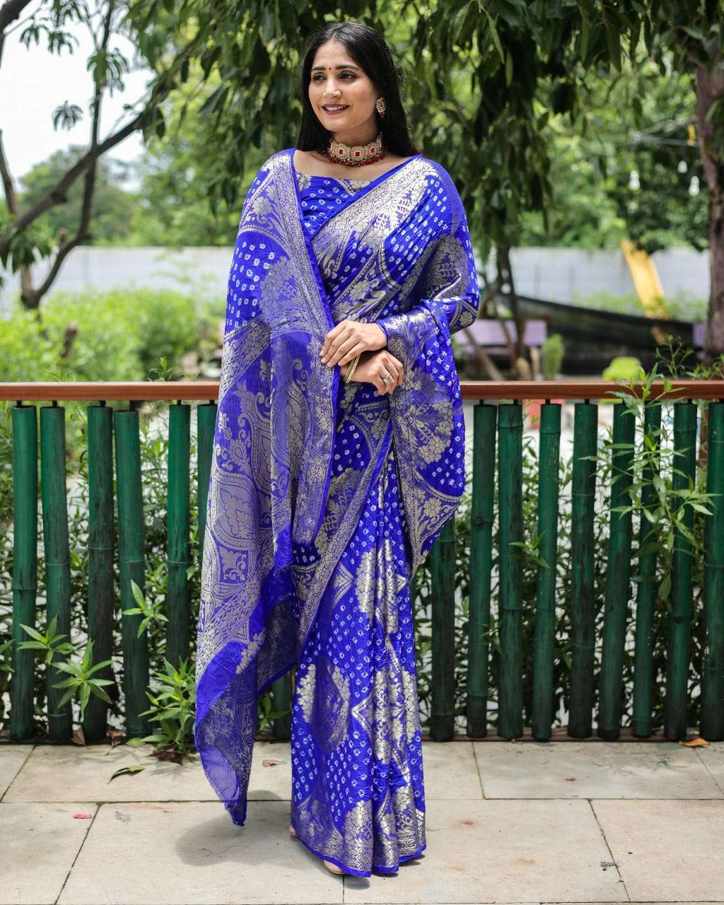 LEELA BY ASLIWHOLESALE FANCY SILK DESIGNER SAREE