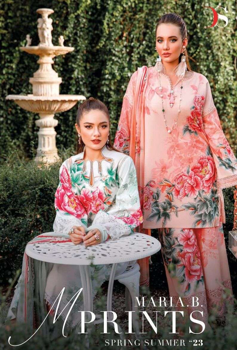 MARIA.B M PRINTS VOL-23 BY DEEPSY SUITS 3011 TO 3018 SERIES COTTON DRESSES