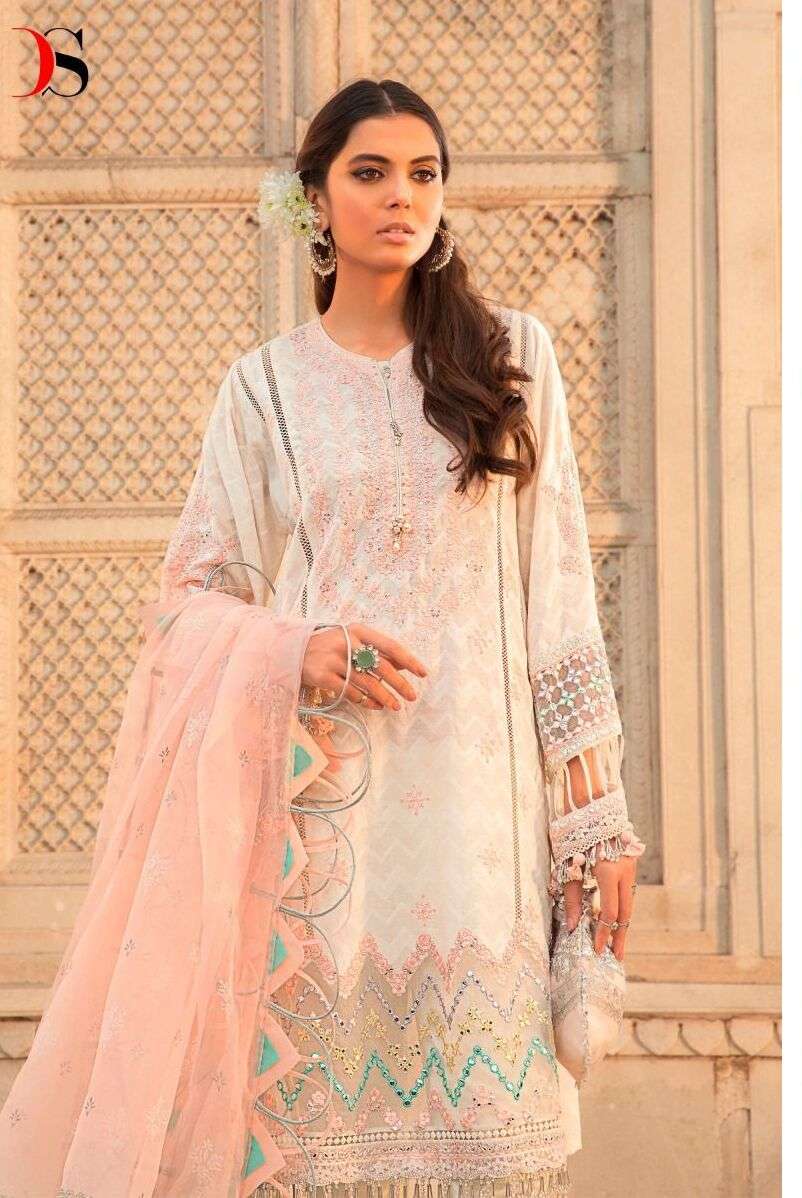 MARIA.B SPRING COLLECTION BY DEEPSY SUITS 3031 TO 3035 SERIES COTTON PAKISTANI DRESSES