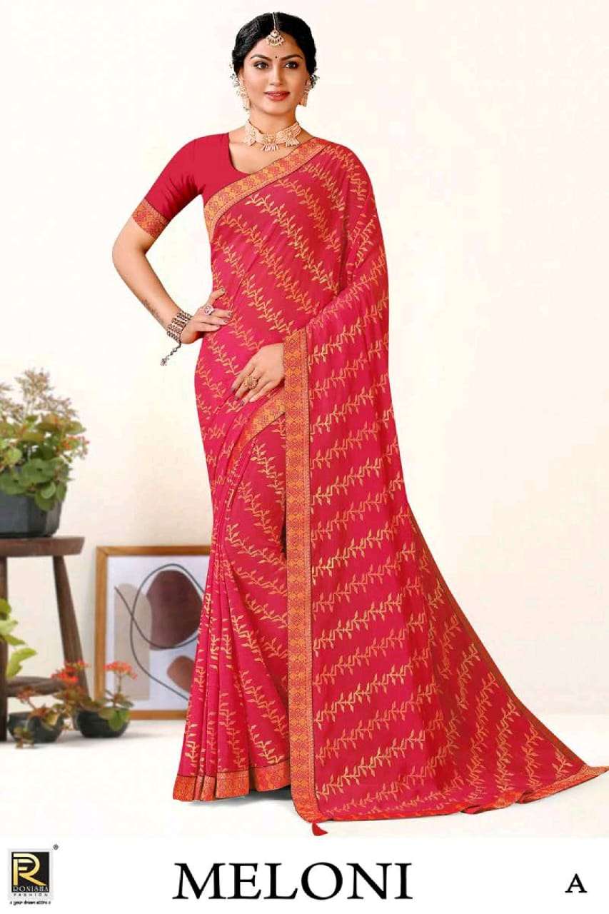 MELONI BY RONISHA FASHION DESIGNER ZOMATO FABRIC SAREES