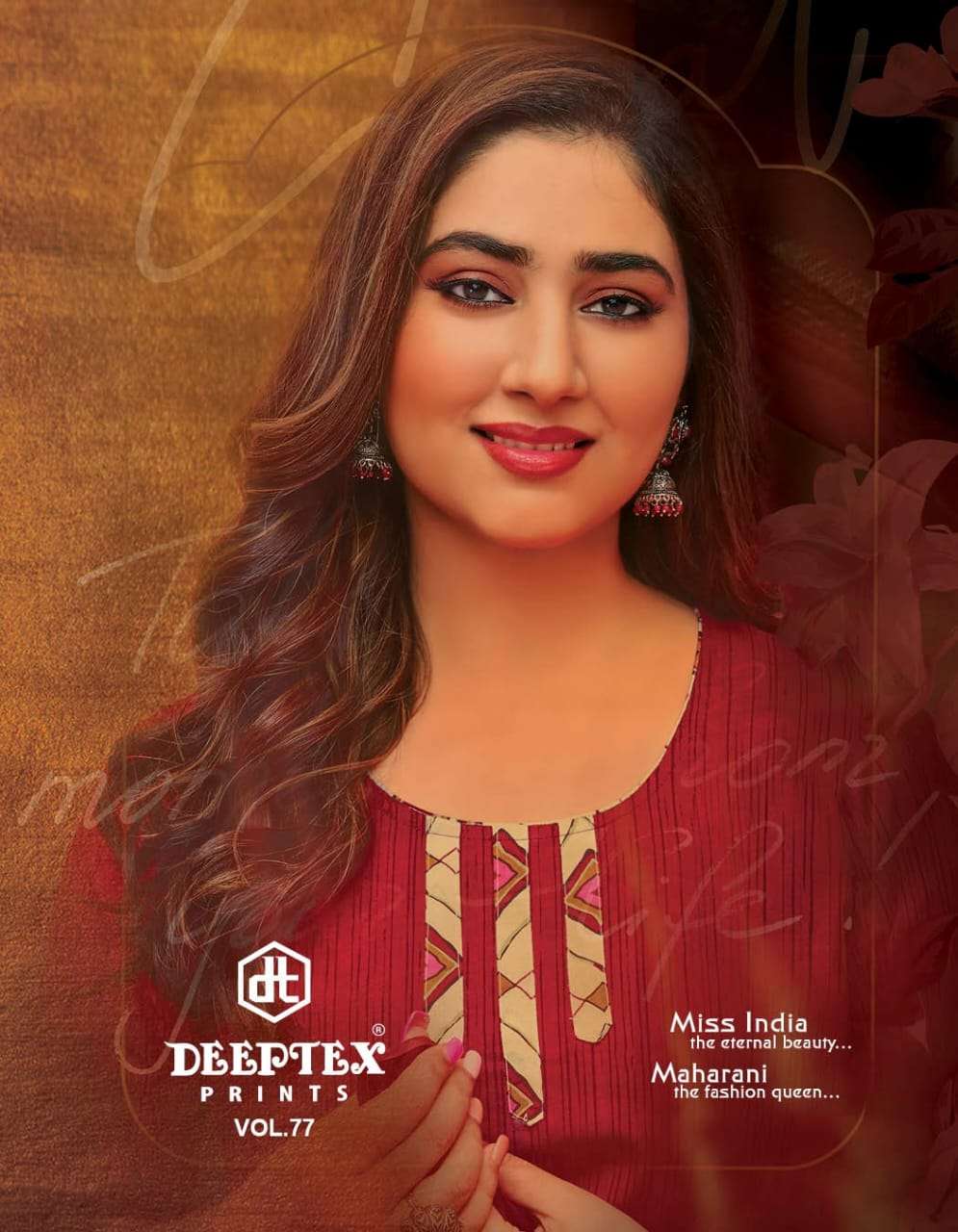 MISS INDIAN VOL-77 BY DEEPTEX 7701 TO 7726 SERIES COTTON PRINT DRESSES