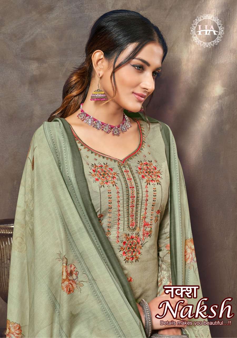 NAKSH BY ALOK SUITS 967-001 TO 967-008 SERIES COTTON PRINTED DRESSES