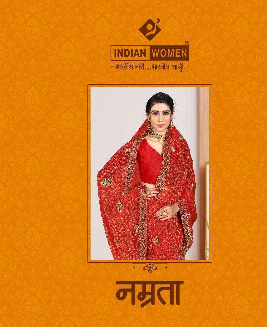 NAMRATA BY INDIAN WOMEN BRASSO STONE WORK SAREES