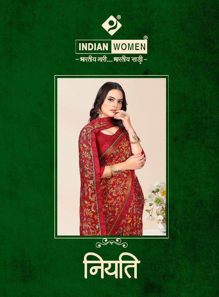 NIYATI BY INDIAN WOMEN BRASSO STONE WORK SAREES