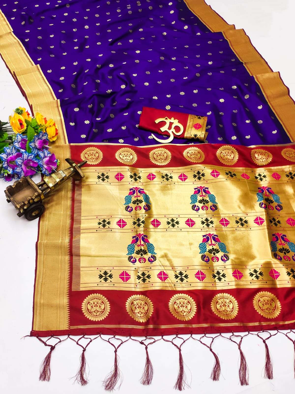 PREKSHA PAITHANI BY SSC FACNY SILK SAREES