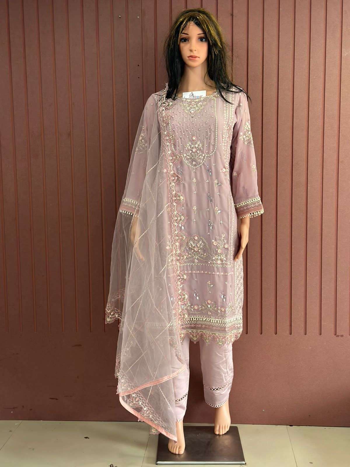 R-1055 HIT DESIGN BY SHREE FABS FAUX GEORGETTE PAKISTANI DRESS