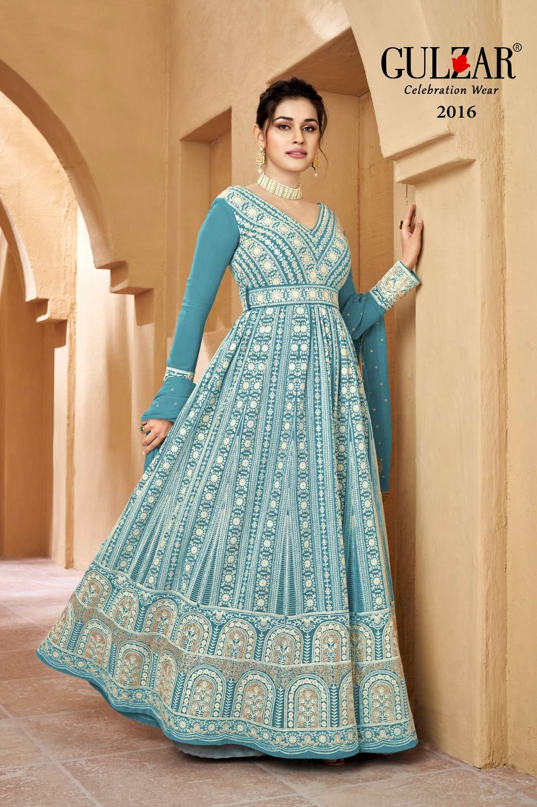 BUY ONLINE GULZAR BRAND CATALOGUES OF DRESSES AT WHOLESALE PRICE